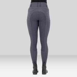 Calça de equitação Euro-Star Aurelia Grip Connect Full Ímã Cinzento