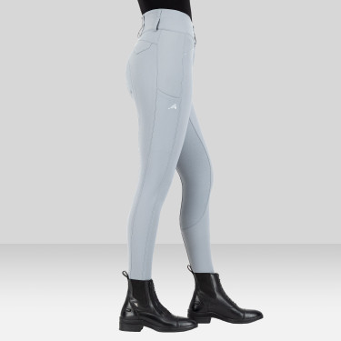 Calça de equitação Euro-Star Aurelia Grip Connect Full Nuvem Branco