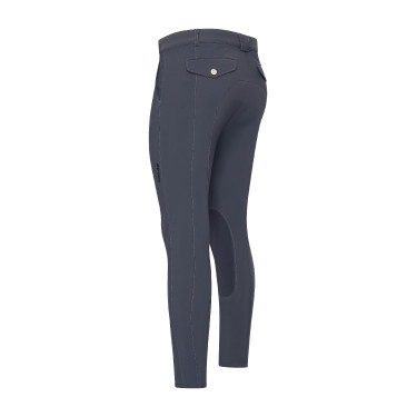 Calça de equitação Euro-star Gabriel Grip Connect Knee Cinza magnet Cinzento Calça de equitação Euro-star Gabriel Grip Connect Knee Cinza magnet Cinzento