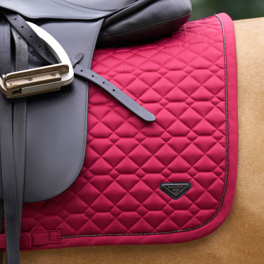 Almofada de sela Euro-Star Cato GP Amarena Vermelho