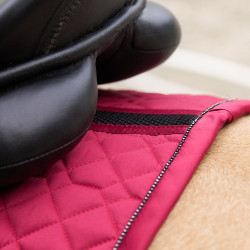 Almofada de sela Euro-Star Cato GP Amarena Vermelho