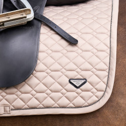 Almofada de sela Euro-Star Cato DR Tundra Bege