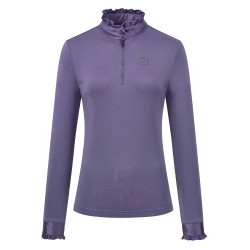 Top Imperial Riding Anna de manga comprida Ametista Violeta