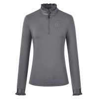 Top Imperial Riding Anna de manga comprida Floresta profunda Verde Top Imperial Riding Anna de manga comprida Floresta profunda Verde