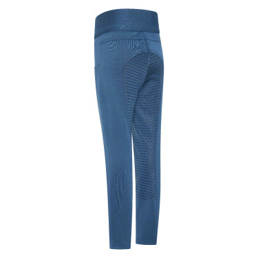 Legging de equitação Imperial Riding Tessy FullGrip KIDS Safira Azul