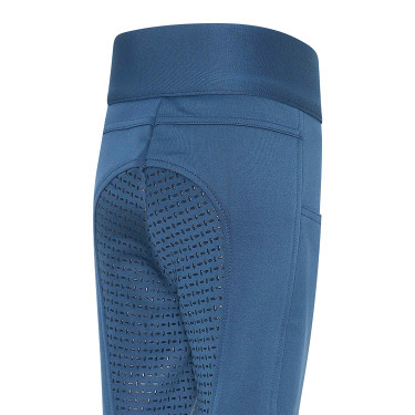 Legging de equitação Imperial Riding Tessy FullGrip KIDS Safira Azul