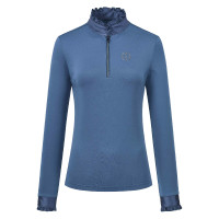 Top Imperial Riding Anna de manga comprida Floresta profunda Verde