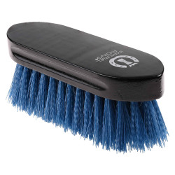 Imperial Riding Dandy escova de nylon duro com dorso de madeira envernizada Safira Azul Imperial Riding Dandy escova de nylon duro com dorso de madeira envernizada Safira Azul