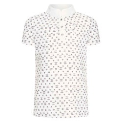 Camiseta tech Imperial Riding Roxy Kids Branco / cinza