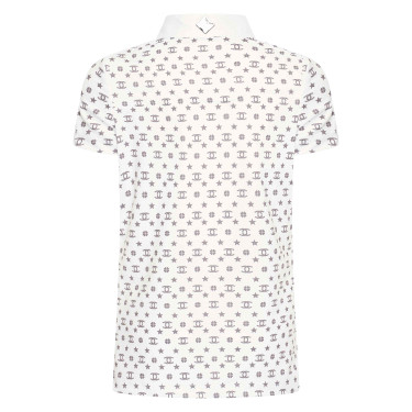 Camiseta tech Imperial Riding Roxy Kids Branco / cinza