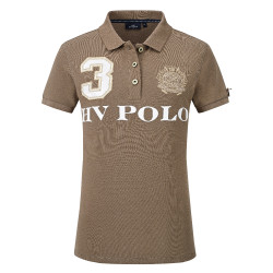Polo Favoritas EQ HV Polo Palha Castanho