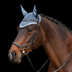 Touca anti-moscas Imperial Riding Lenny Pedra-da-lua Laranja