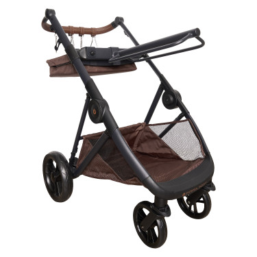 Carrinho de sela dobrável Imperial Riding Carry Light Marinho / chocolate