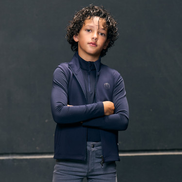 Colete Imperial Riding Chris infantil Marinho Azul-marinho