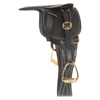 Brinquedos sela Imperial Riding Pequeno Preto