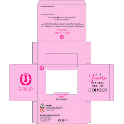 Conjunto de brinquedos unicórnio Imperial Riding Magic