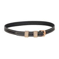 Tiras de esporas Imperial Riding Glimmer Preto / ouro rosa