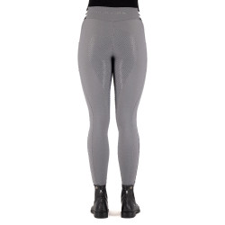 Legging de equitação HV Polo Estrella FullGrip feminino Cinza zinco Cinzento Legging de equitação HV Polo Estrella FullGrip feminino Cinza zinco Cinzento