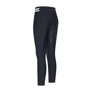 Legging de equitação HV Polo Estrella FullGrip feminino Preto Legging de equitação HV Polo Estrella FullGrip feminino Preto