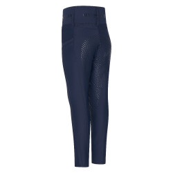 Legging de equitação HV Polo Favourite FullGrip infantil Marinho Azul-marinho