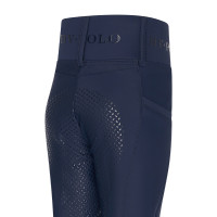 Legging de equitação HV Polo Favourite FullGrip infantil Marinho Azul-marinho Legging de equitação HV Polo Favourite FullGrip infantil Marinho Azul-marinho