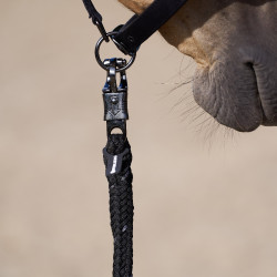 Corda de amarração Imperial Riding Deluxe anti-pânico Preto Corda de amarração Imperial Riding Deluxe anti-pânico Preto