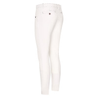 Calça de equitação Easy Rider Phil Full masculina Branco