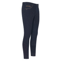 Calça de equitação Easy Rider Phil Full masculina Azul-marinho