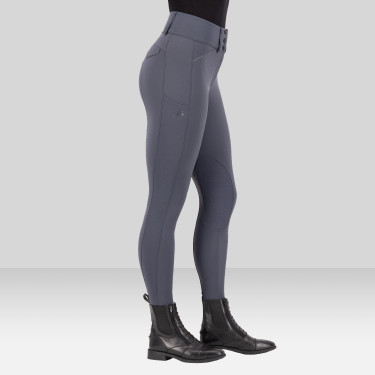 Calça de equitação Euro-Star Aurelia Connect Grip joelhos feminina Calça de equitação Euro-Star Aurelia Connect Grip joelhos feminina