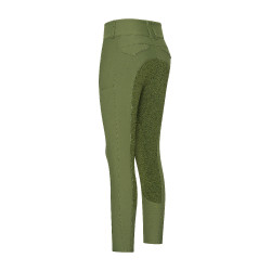 Calça de equitação Euro-Star Aurelia Therma Connect Full Grip feminina Oliva Verde Calça de equitação Euro-Star Aurelia Therma Connect Full Grip feminina Oliva Verde