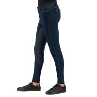 Calça de equitação Euro-Star Camillo Denim FullGrip Marinho Azul-marinho Calça de equitação Euro-Star Camillo Denim FullGrip Marinho Azul-marinho