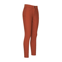 Calça de equitação Euro-Star Empress FullGrip Canela escura Laranja Calça de equitação Euro-Star Empress FullGrip Canela escura Laranja