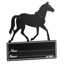Placa de boxe Silhueta de cavalo
