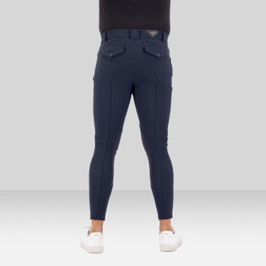 Calça de equitação Euro-Star Gabriel thermaline Connect Grip joelho masculino Calça de equitação Euro-Star Gabriel thermaline Connect Grip joelho masculino