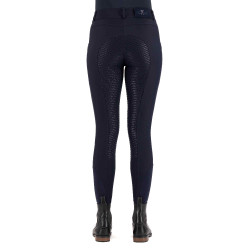Calça de equitação HV Polo Miranda FullGrip Inverno feminina Marinho Azul-marinho Calça de equitação HV Polo Miranda FullGrip Inverno feminina Marinho Azul-marinho