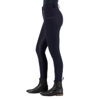 Calça de equitação HV Polo Miranda FullGrip Inverno feminina Marinho Azul-marinho Calça de equitação HV Polo Miranda FullGrip Inverno feminina Marinho Azul-marinho