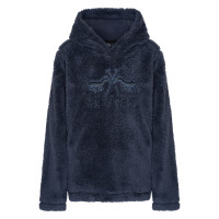 Sweat com capuz HV Polo Gina infantil Marinho Azul-marinho