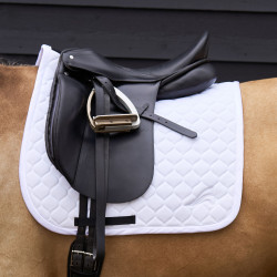 Almofada de sela Euro-Star Coco dressage Branco Almofada de sela Euro-Star Coco dressage Branco