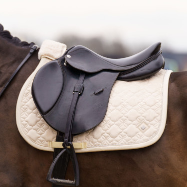 Almofada de sela Imperial Riding Simone GP Latté Castanho