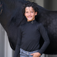 Top Imperial Riding Jack infantil Preto