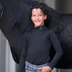 Top Imperial Riding Jack infantil Preto