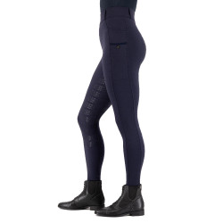 Legging de equitação Imperial Riding Tamara FullGrip feminino Safira Azul