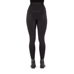 Legging de equitação Imperial Riding Tamara FullGrip feminino Preto