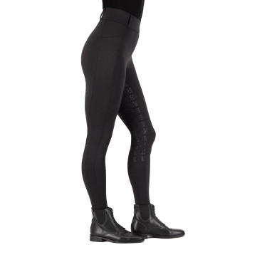 Legging de equitação Imperial Riding Tamara FullGrip feminino Preto