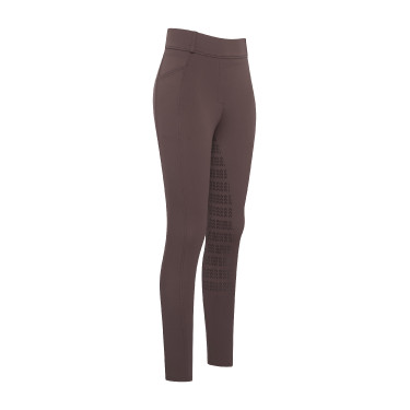 Legging de equitação Imperial Riding Tamara FullGrip feminino Mármore Cinzento