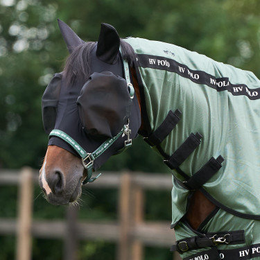 Máscara anti-moscas HV Polo Nena Preto