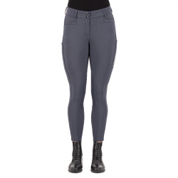 Calça de equitação Euro-Star Arielle Connect com grip nos joelhos feminino