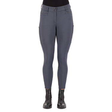 Calça de equitação Euro-Star Arielle Connect com grip nos joelhos feminino