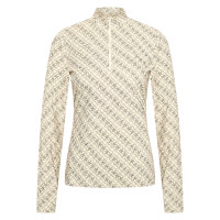 Polo anti-UV HV Polo Manja mulher Caxemira Branco