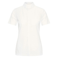 Camisa de competição mesh Imperial Riding Grandprix manga curta feminina Branco Camisa de competição mesh Imperial Riding Grandprix manga curta feminina Branco